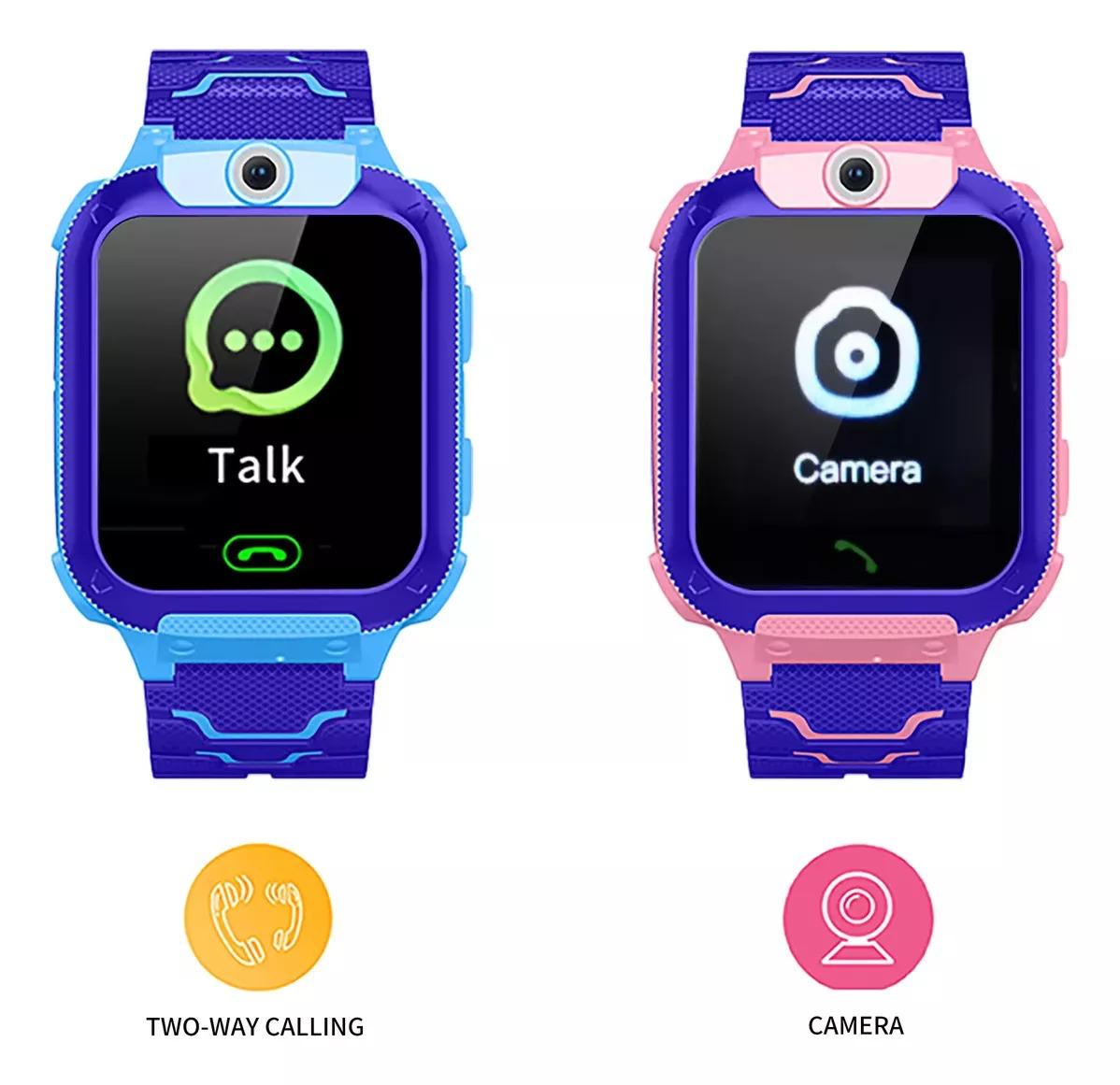 Permite comunicación sin exponer al niño a redes sociales-Reloj con GPS + Llamadas